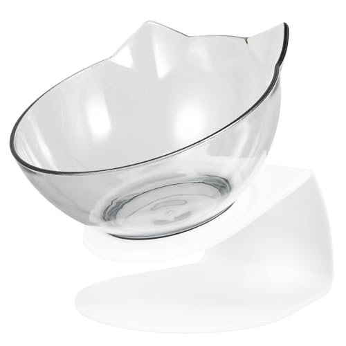 ERINGOGO Erhöhte Futterschale für Haustiere Neigungsdesign für Komfortables Essen und Langlebige Kunststoffschüssel für Katzen und Kleine Transparent ERINGOGO Erhöhte Futterschale für Haustiere Neigungsdesign für Komfortables Essen und Langlebige Kunststoffschüssel für Katzen und Kleine Transparent von ERINGOGO
