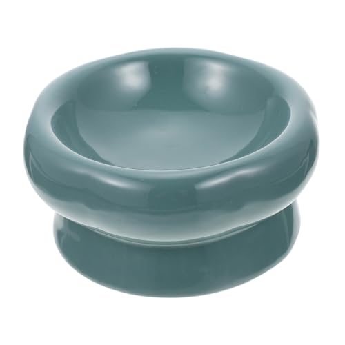 ERINGOGO Erhöhte Katzenschüssel Aus Keramik Futter Und Wassernapf Für Kätzchen Und Welpen Rutschfestes Design Spülmaschinenfest Für Gesunde Fütterung von ERINGOGO