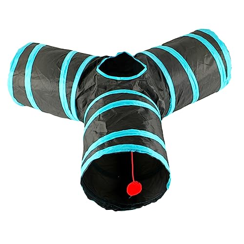 ERINGOGO Faltbarer Katzentunnel Aus Polyester Y Förmiger Katzentunnel Für Kätzchen Interessanter Spielzeugtunnel Klappkatzentunnel Für Haustiere Katzenspielzeug Für Katzen Und Kätzchen ERINGOGO Faltbarer Katzentunnel Aus Polyester Y Förmiger Katzentunnel Für Kätzchen Interessanter Spielzeugtunnel Klappkatzentunnel Für Haustiere Katzenspielzeug Für Katzen Und Kätzchen von ERINGOGO