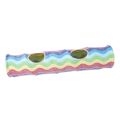 ERINGOGO Faltbarer Katzentunnel für Katzen Interaktives Rascheltunnel mit Buntem Regenbogen Design für Spiel Erkundung und Entspannung Platzsparend und Kreativ ERINGOGO Faltbarer Katzentunnel für Katzen Interaktives Rascheltunnel mit Buntem Regenbogen Design für Spiel Erkundung und Entspannung Platzsparend und Kreativ von ERINGOGO