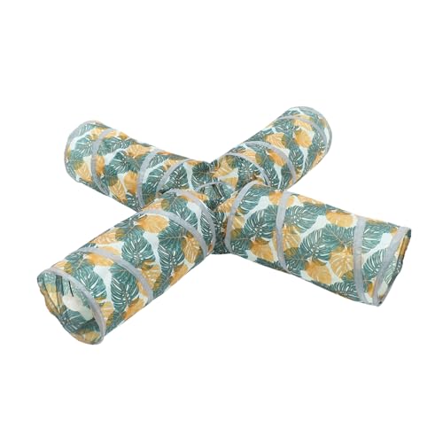 ERINGOGO Faltbarer Katzentunnel für Wohnungskatzen Leichtes Komfortables Katzenspielzeug Interaktives Versteck für Kätzchen und Kleine Kaninchen Fördert Bewegung und Stressfreies Indoors ERINGOGO Faltbarer Katzentunnel für Wohnungskatzen Leichtes Komfortables Katzenspielzeug Interaktives Versteck für Kätzchen und Kleine Kaninchen Fördert Bewegung und Stressfreies Indoors von ERINGOGO