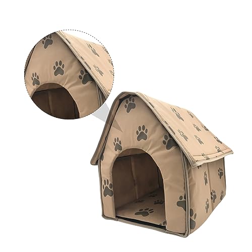 ERINGOGO Faltbares Haustierhaus Für Kuscheliges Bett Pad Tragbares Hundehaus Für Drinnen Und Draußen Für Reisen Waschbar Und rutschfest ERINGOGO Faltbares Haustierhaus Für Kuscheliges Bett Pad Tragbares Hundehaus Für Drinnen Und Draußen Für Reisen Waschbar Und rutschfest von ERINGOGO