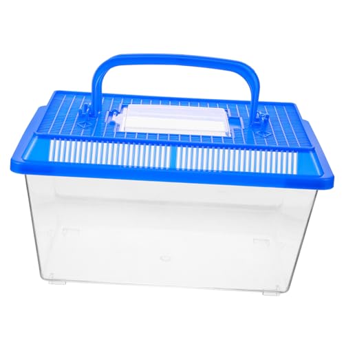 ERINGOGO Futterbox Für Haustiere Drinnen Aqua Schildkröten-trägertank Schildkrötenbecken Mit Plattform Wasser Kleines Schildkrötenbecken Zucht Tragen Groß Sky-Blue Plastik ERINGOGO Futterbox Für Haustiere Drinnen Aqua Schildkröten-trägertank Schildkrötenbecken Mit Plattform Wasser Kleines Schildkrötenbecken Zucht Tragen Groß Sky-Blue Plastik von ERINGOGO