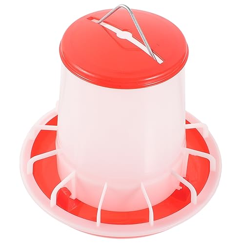 ERINGOGO 3kg Automatischer Hühnerfutterspender Für Küken Robuster Leichter Futtertrog Mit Mehreren Fächern Für Einfache Und Hygienische Fütterung Von Geflügel Kapazität Mit Deckel ERINGOGO 3kg Automatischer Hühnerfutterspender Für Küken Robuster Leichter Futtertrog Mit Mehreren Fächern Für Einfache Und Hygienische Fütterung Von Geflügel Kapazität Mit Deckel von ERINGOGO