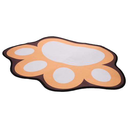 ERINGOGO Futtermatte für Haustiere Hundefuttermatte Katzenwasserschale Futternapf katzenfutter unterlage katzenfutter Matte kleine Tierfuttermatte Futtermatte für Hundenäpfe Polyester von ERINGOGO