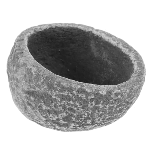 ERINGOGO Reptilien Futter Und Wassernapf Resin rutschfeste Schale Für Eidechsen Geckos Bartagamen Einfache Und Pflege Dekorative Futterschale Für Kleintiere ERINGOGO Reptilien Futter Und Wassernapf Resin rutschfeste Schale Für Eidechsen Geckos Bartagamen Einfache Und Pflege Dekorative Futterschale Für Kleintiere von ERINGOGO