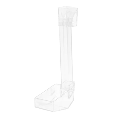 ERINGOGO Futterspender Für Aquarien Fischfutterautomat Schwebend Aquarium Garnelenfutterstation Für Aquarienfische Futterrohr Für Aquarienfische Futterrohr Für Fischfutter Feederrohr Acryl von ERINGOGO