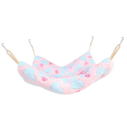 ERINGOGO Gemütliches Kleintierbett Hängematte Winterbett für Hamster Meerschweinchen und Chinchillas Weiches Atmungsaktives Haustier Schlafsack für Kleine Nager Sicheres und Langlebiges von ERINGOGO