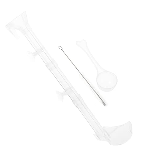 ERINGOGO Gericht Flocken automatischer Fischfutterautomat Tank Fütterung Feeder-Aquarium Futterrohr für Fische Futterspender für Aquarien Plastik Transparent ERINGOGO Gericht Flocken automatischer Fischfutterautomat Tank Fütterung Feeder-Aquarium Futterrohr für Fische Futterspender für Aquarien Plastik Transparent von ERINGOGO