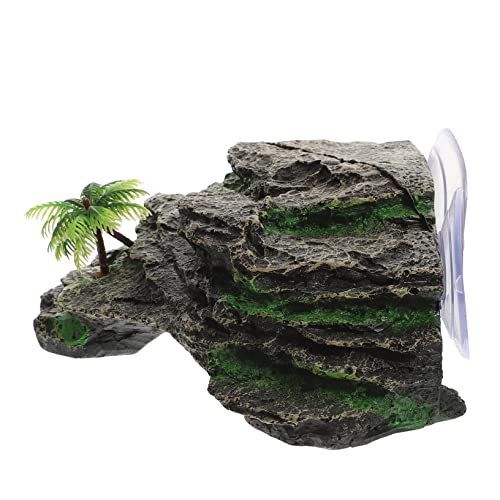 ERINGOGO Große Schildkröten Zur Terrarien Dekoration Hochwertige Wasser Und Terrarium Dekoration Aus Grauem Harz Für Schildkröten Als Sonnenbadeplatz Und Versteck ERINGOGO Große Schildkröten Zur Terrarien Dekoration Hochwertige Wasser Und Terrarium Dekoration Aus Grauem Harz Für Schildkröten Als Sonnenbadeplatz Und Versteck von ERINGOGO