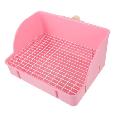 ERINGOGO Große Toilette aus Kleintier Toilettenschale Selbstreinigend und Abnehmbar für Käfige für Meerschweinchen und Andere Haustiere ERINGOGO Große Toilette aus Kleintier Toilettenschale Selbstreinigend und Abnehmbar für Käfige für Meerschweinchen und Andere Haustiere von ERINGOGO