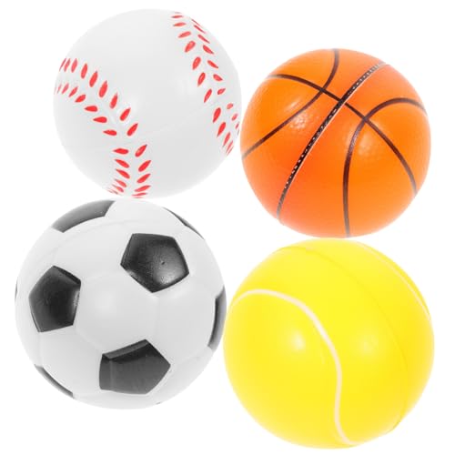 ERINGOGO Gummibälle Für Hunde Interaktive Hundespielzeuge Trainingsbälle Für Hunde Basketball Fußball Tennisball Und Baseball Je Muster Zufällig ERINGOGO Gummibälle Für Hunde Interaktive Hundespielzeuge Trainingsbälle Für Hunde Basketball Fußball Tennisball Und Baseball Je Muster Zufällig von ERINGOGO