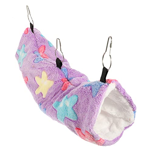 ERINGOGO Hängematte für Kleine Haustiere und Bequeme Hängeschaukel für Hamster Frettchen und Andere Kleintiere zu Befestigen für Winter Geruchlos und Schadstofffrei Kuscheliges Versteck für von ERINGOGO
