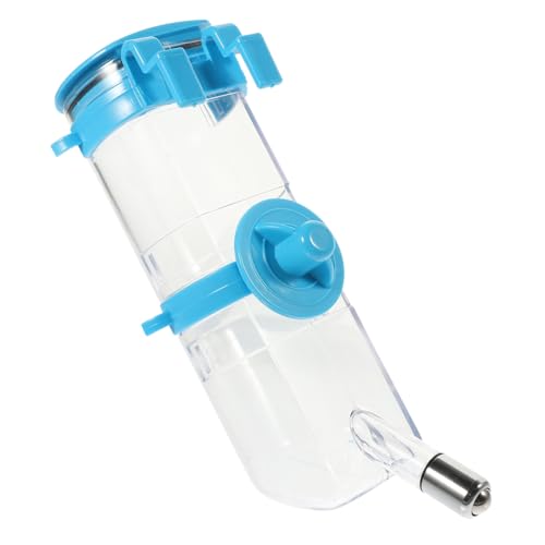 ERINGOGO Hängende Haustier Wasserflasche für Hunde Katzen Hamster Rutschfester Wasserspender zum Aufhängen Am Käfig Auslaufsicher Sauber und Praktisch für Zuhause von ERINGOGO