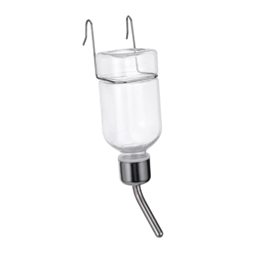 ERINGOGO Hängende Trinkflasche für Kleintiere S Automatischer Wasserspender aus Umweltfreundlichem Kunststoff mit Langlebigem Halter für Kaninchen Katzen und Vögel Einfache Bedienung durch ERINGOGO Hängende Trinkflasche für Kleintiere S Automatischer Wasserspender aus Umweltfreundlichem Kunststoff mit Langlebigem Halter für Kaninchen Katzen und Vögel Einfache Bedienung durch von ERINGOGO