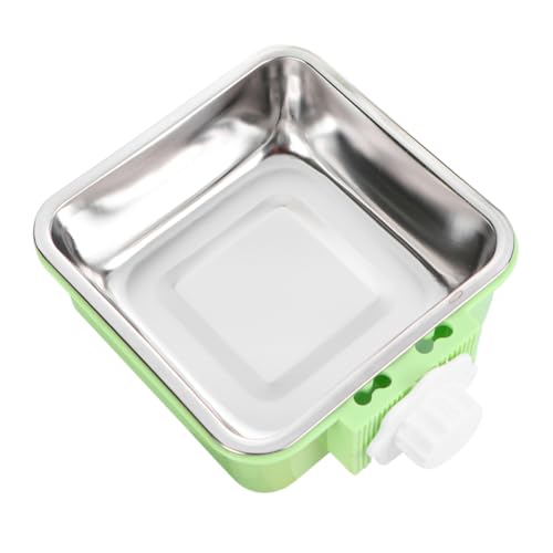 ERINGOGO Hängender Hundewasser Und Futternapf Für Katzen Und Hunde Verstellbare Futterstation Für Hundekäfige Leicht Zu Montieren Rostfrei Für Verschiedene Haustiere von ERINGOGO