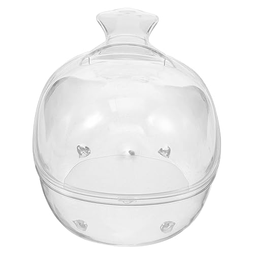 ERINGOGO Hamster Badewanne für Kleine Praktischer Sandbadbehälter für Hamster Transparente Toilette für Rennmäuse Langlebiges Zubehör für Hamsterkäfige ERINGOGO Hamster Badewanne für Kleine Praktischer Sandbadbehälter für Hamster Transparente Toilette für Rennmäuse Langlebiges Zubehör für Hamsterkäfige von ERINGOGO