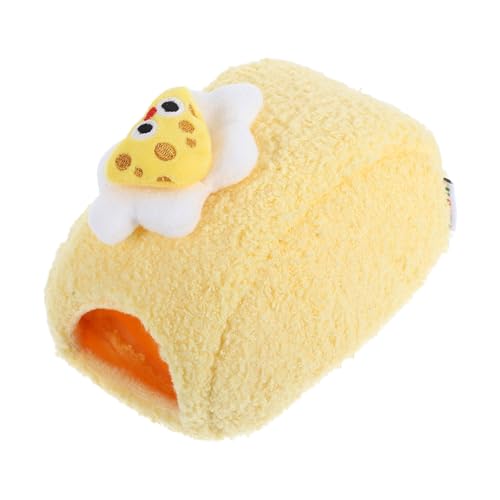 ERINGOGO Hamster Baumwollnest Hamster Versteck Hamsterbett Hamster Unterschlupf Chinchilla Bett Hamster Schlafbetten Plüschbettmatte Für Kleintiere Hängematte Für Kleintiere von ERINGOGO