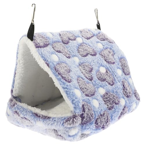 ERINGOGO Hamster Baumwollnest Hamsterversteck Hasenhaus Nest Für Haustiere Bequemes Haus Igel Ruhebett Ruheplatz Zum Schlafen Warmes Versteck Für Hamster Versteck Für Kleine von ERINGOGO