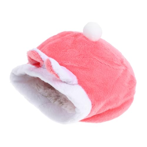 ERINGOGO Hamster Bett Warmes Nest Für Kleintiere Haustierbett Im Rabbit Design Waschbar Und Bequem Für Hamster Meerschweinchen Und Kuschelhöhle Für Winter von ERINGOGO