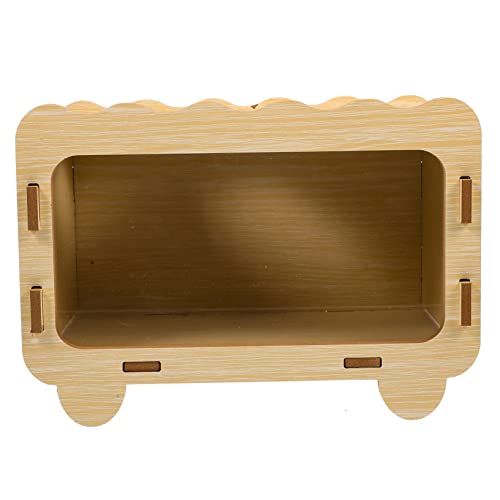 ERINGOGO Hamster Grabenspielzeug Interaktive Mini Hütte für Kleine Haustiere Komfortable Schlafbox mit Mehreren Löchern zu Reinigen aus Hochwertigem für Gerbils ERINGOGO Hamster Grabenspielzeug Interaktive Mini Hütte für Kleine Haustiere Komfortable Schlafbox mit Mehreren Löchern zu Reinigen aus Hochwertigem für Gerbils von ERINGOGO