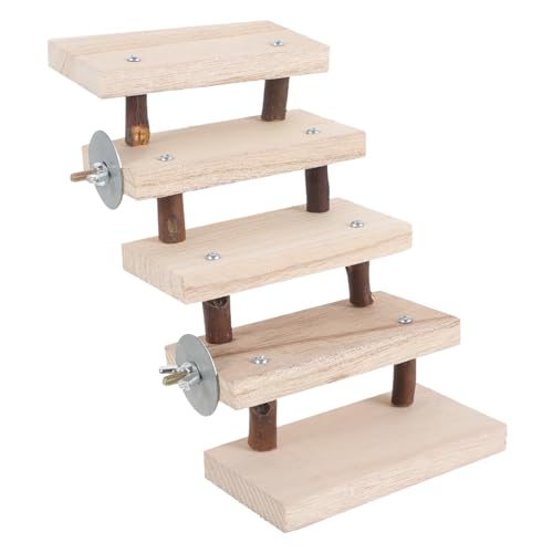 ERINGOGO Hamster Holzleiter Spielzeug Für Kleintiere Kletterleiter Für Hamster Und Chinchillas Brücke Für Käfigdekoration Installieren Fördert Aktives Spielen ERINGOGO Hamster Holzleiter Spielzeug Für Kleintiere Kletterleiter Für Hamster Und Chinchillas Brücke Für Käfigdekoration Installieren Fördert Aktives Spielen von ERINGOGO