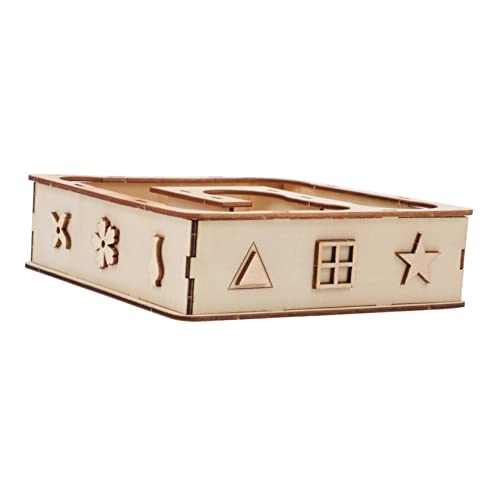 ERINGOGO Hamster Labyrinth aus Holz Versteck für Kleintiere Praktischer Spielplatz mit Glatten Kanten für Hamster Rennmäuse und Chinchillas Sicher Reinigen ERINGOGO Hamster Labyrinth aus Holz Versteck für Kleintiere Praktischer Spielplatz mit Glatten Kanten für Hamster Rennmäuse und Chinchillas Sicher Reinigen von ERINGOGO
