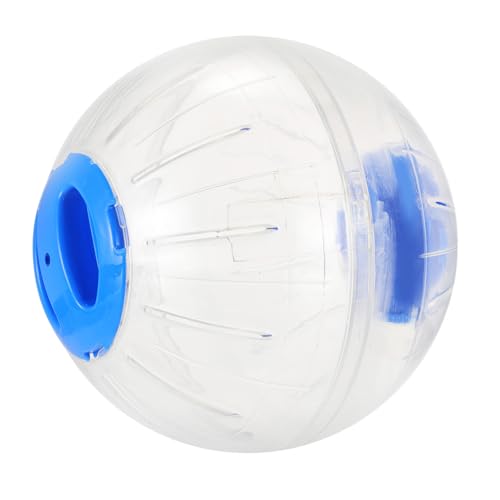 ERINGOGO Hamster Laufkugel Laufball aus Bruchsicherem Anti Biss Übungsball für Hamster Zwerghamster Rennmäuse und Kleintiere Transparent Blauer Spielball für Kleine Haustiere ERINGOGO Hamster Laufkugel Laufball aus Bruchsicherem Anti Biss Übungsball für Hamster Zwerghamster Rennmäuse und Kleintiere Transparent Blauer Spielball für Kleine Haustiere von ERINGOGO