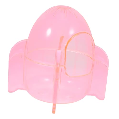 ERINGOGO Hamster Sandbad Box Transparente Toilette für Kleintiere Badezimmer für Hamster und Zwerghamster aus Pflegeleichtem für Sandbäder Käfigdekoration Farbe Farbe von ERINGOGO