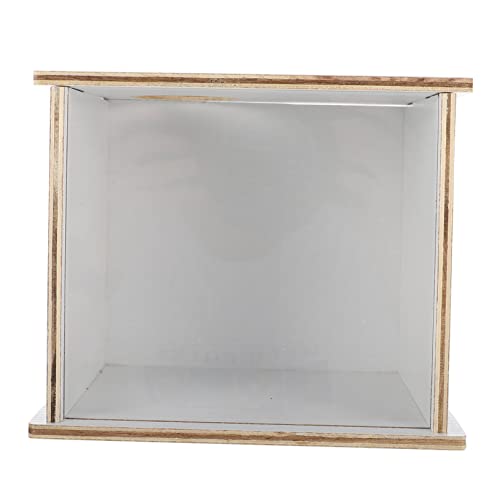 ERINGOGO Hamster Sandbad Holz Transparente Chinchilla Badewanne Für Haustiere Hygienisch Und Staubfrei Für Hamster Und Kleintiere Zu Reinigen Lagern von ERINGOGO