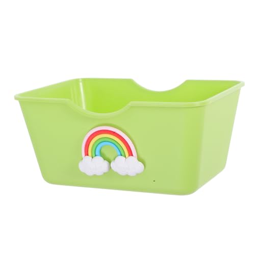 ERINGOGO Hamster Toilette Hamstertoiletten Hamster -versteck Rennmausoiletten Hamsterbad Schlafbett Für Hamster Staubbad Für Chinchilla Toilettendeckel Rennmaus-badeschale Light Green Abs ERINGOGO Hamster Toilette Hamstertoiletten Hamster -versteck Rennmausoiletten Hamsterbad Schlafbett Für Hamster Staubbad Für Chinchilla Toilettendeckel Rennmaus-badeschale Light Green Abs von ERINGOGO
