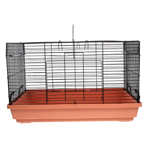 ERINGOGO Hamster Tragetasche Aus Eisendraht Großer Zwerghamsterkäfig Für Reisen Kompakte Transportbox Für Kleine Haustiere Sicher Pflegen von ERINGOGO