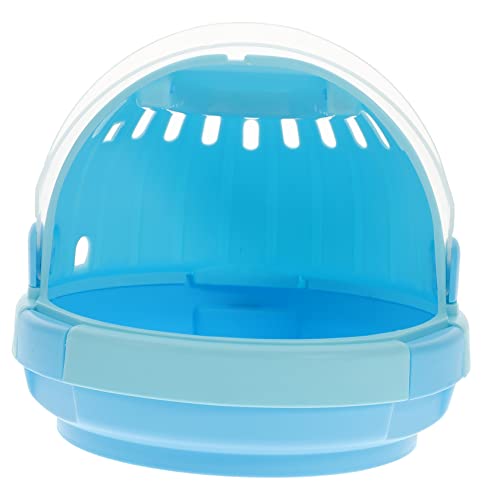 ERINGOGO Hamster Tragetasche Für Außenbereich Atmungsaktiver Hamsterkäfig Transportable Hamsterbox Für Ausflüge Mit Kleintieren Klarer Aufbau Bequemes Design von ERINGOGO