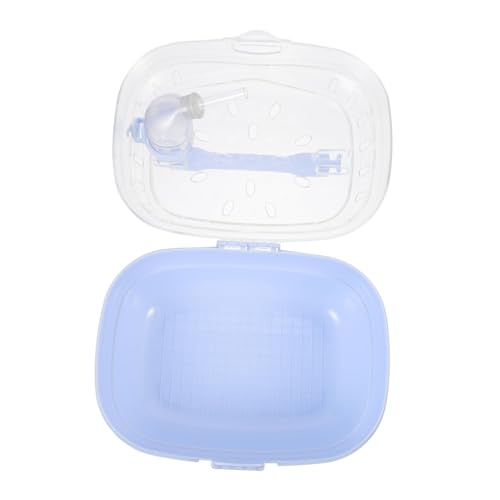 ERINGOGO Hamster Transportbox aus Robustem Kunststoff Tragbarer Kleintier Käfig mit Lüftung Geeignet für Hamster Meerschweinchen Frettchen für Reisen Spaziergänge und Ausflüge ERINGOGO Hamster Transportbox aus Robustem Kunststoff Tragbarer Kleintier Käfig mit Lüftung Geeignet für Hamster Meerschweinchen Frettchen für Reisen Spaziergänge und Ausflüge von ERINGOGO
