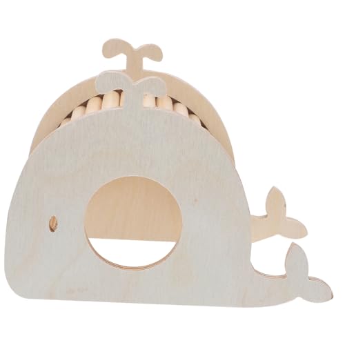 ERINGOGO Hamster Versteckhaus Aus Kuschelnest Für Hamster Meerschweinchen Schlafraum Für Kleine Haustiere Vielseitig Dekorierbar Mit Brücke von ERINGOGO