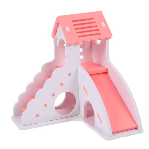 ERINGOGO Hamster Versteckhaus aus Robustem PVC mit Kletterleiter und Rutsche Multifunktionales Kleintier spielhaus als Schlaf Versteckmöglichkeit für Hamster Chinchillas und Kleine ERINGOGO Hamster Versteckhaus aus Robustem PVC mit Kletterleiter und Rutsche Multifunktionales Kleintier spielhaus als Schlaf Versteckmöglichkeit für Hamster Chinchillas und Kleine von ERINGOGO