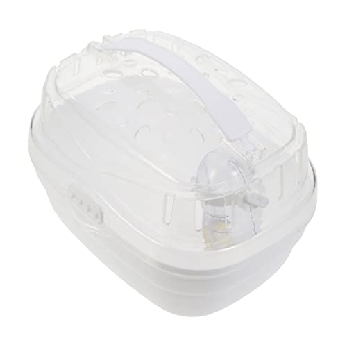 ERINGOGO Hamsterkäfig Tragbarer Hamsterträger Für Kleine Haustiere Faltbare Transportbox Für Chinchillas Und Zwerghamster Outdoor Kompakt von ERINGOGO