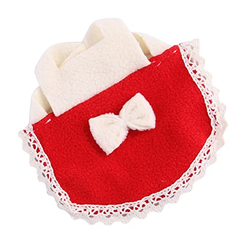 ERINGOGO Hamsterkostüm Fellpflege Weste Für Kleine Haustiere Bekleidung Hamsterschleife Outfit Haustiere Hamsterkleid Schleifen Für Hamster Schleifenweste Hamster Süßes von ERINGOGO