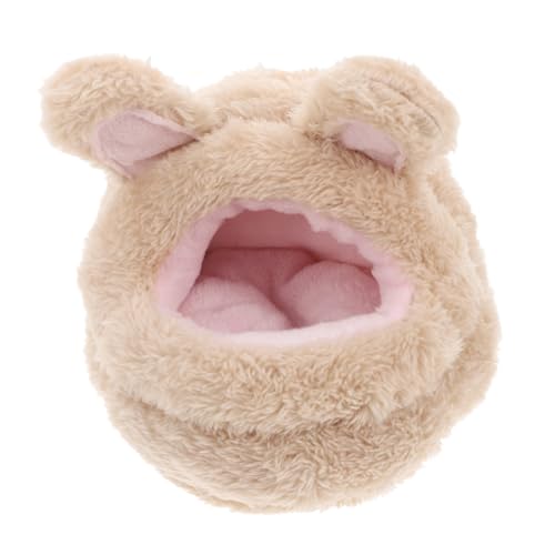 ERINGOGO Hamsternest Hamster zubehör Kleintier zubehör nagerhaus meerschweinchen Bett kuschelhöhle Nistbett für Kleintiere Frettchen zubehör Kleintierbedarf Zuckergleiterkäfig Baumwolle von ERINGOGO