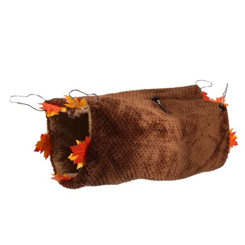ERINGOGO Hamstertunnel Hängematte Für Kleine Haustiere Bequemer Tunnel Zur Winterlichen Und Für Chinchillas Meerschweinchen Und Hamster von ERINGOGO