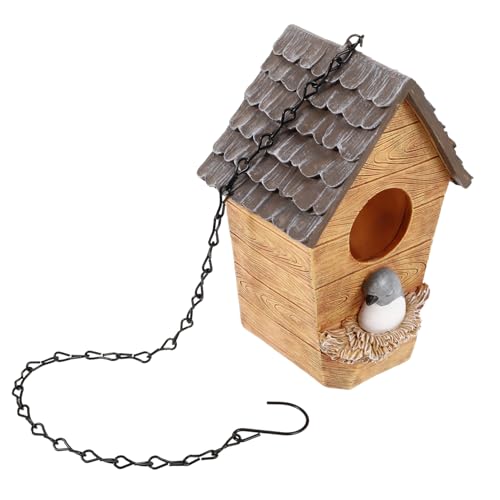 ERINGOGO Harz-vogelhaus-Haustier-Vogel-Nest-Hof-Vogel-nistkasten-Park-innenhof- von ERINGOGO