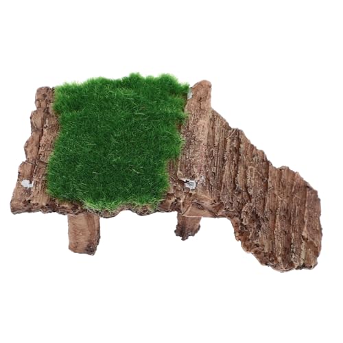 ERINGOGO Haushaltsschildkröten Dekoratives Schildkröten Dock Aus Langlebigem Resin Multifunktionale Sonnenplattform Für Aquarien Und Terrarien von ERINGOGO