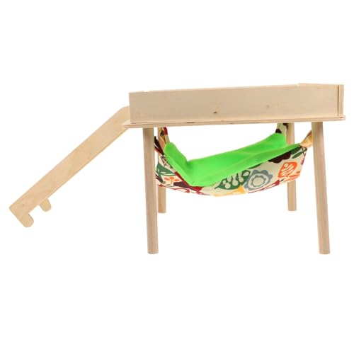 ERINGOGO Haustier Hängematten Set Meerschweinchen Betten Hamster Hängematte Meerschweinchen Meerschweinchen Hängematte Mit Ständer Hamster Leiter Hängematten Indoor Hamster Bett von ERINGOGO