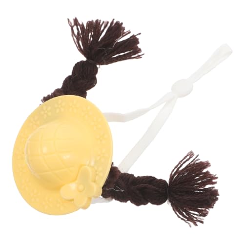 ERINGOGO Hamster Spielzeug in Zopfform Strickmütze Für Hamster Und Kleine Haustiere Handgestrickte Mini Mütze Für Halloween Kostüme ERINGOGO Hamster Spielzeug in Zopfform Strickmütze Für Hamster Und Kleine Haustiere Handgestrickte Mini Mütze Für Halloween Kostüme von ERINGOGO