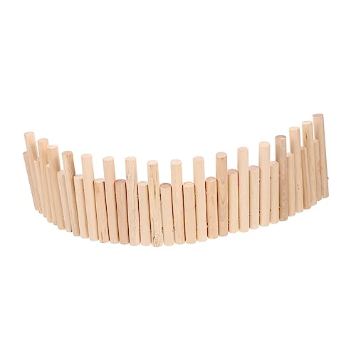 ERINGOGO Haustier Holzleiter Für Hamster Trennzaun Spielplatz Dekoration Für Käfiggestaltung Fördert Bewegung Und Koordination Für Gesunde Haustiere ERINGOGO Haustier Holzleiter Für Hamster Trennzaun Spielplatz Dekoration Für Käfiggestaltung Fördert Bewegung Und Koordination Für Gesunde Haustiere von ERINGOGO