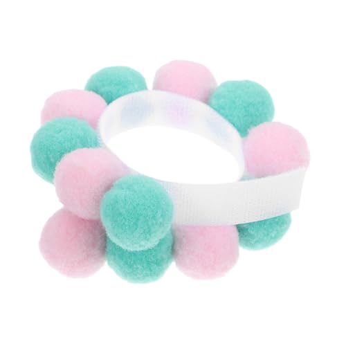 ERINGOGO Haustier-Kragenschal katzenhalsband Nacken Abdeckung Liebenswert Donut mit Katzenhals kleines hundehalsband Hundekragen klein Kleine Hundehalsbänder Plüsch von ERINGOGO
