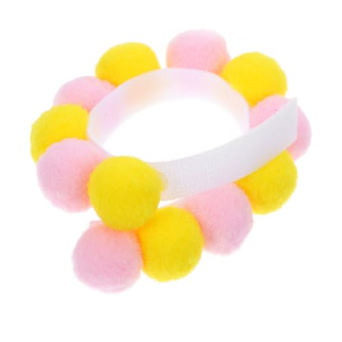 ERINGOGO Haustier-Kragenschal katzenhalsband für Mittel Plüsch Name Blau Hallo tragbar Rosa Hundekragen klein Kleine Hundehalsbänder kleines hundehalsband für Hunde von ERINGOGO