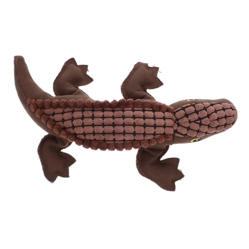 ERINGOGO Haustier-Krokodil- interaktives Alligatorplüsch Alligator- Plüsch-Alligator Quietschendes Hundespielzeug Alligator Hundespielzeug kauen Coffee ERINGOGO Haustier-Krokodil- interaktives Alligatorplüsch Alligator- Plüsch-Alligator Quietschendes Hundespielzeug Alligator Hundespielzeug kauen Coffee von ERINGOGO