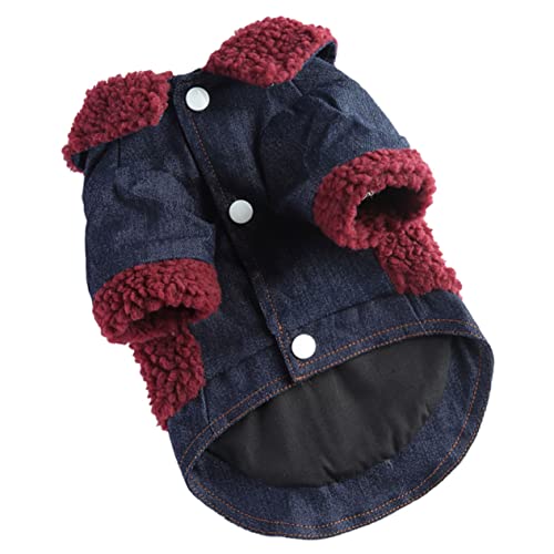 ERINGOGO Haustier Mantel für Hunde hundejacke Winter Hundemäntel Hund warme Kleidung hundewintermantel hundemantel reißverschluss Jacke entzückendes Hundekleid Haustierkleidung Polyester von ERINGOGO