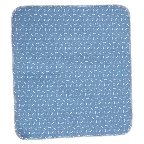 ERINGOGO Haustier Pee Pads Wasserabsorbierende und rutschfeste Unterlage für Haustiere Waschbar und Wiederverwendbar mit Knochenmuster für Welpen ERINGOGO Haustier Pee Pads Wasserabsorbierende und rutschfeste Unterlage für Haustiere Waschbar und Wiederverwendbar mit Knochenmuster für Welpen von ERINGOGO